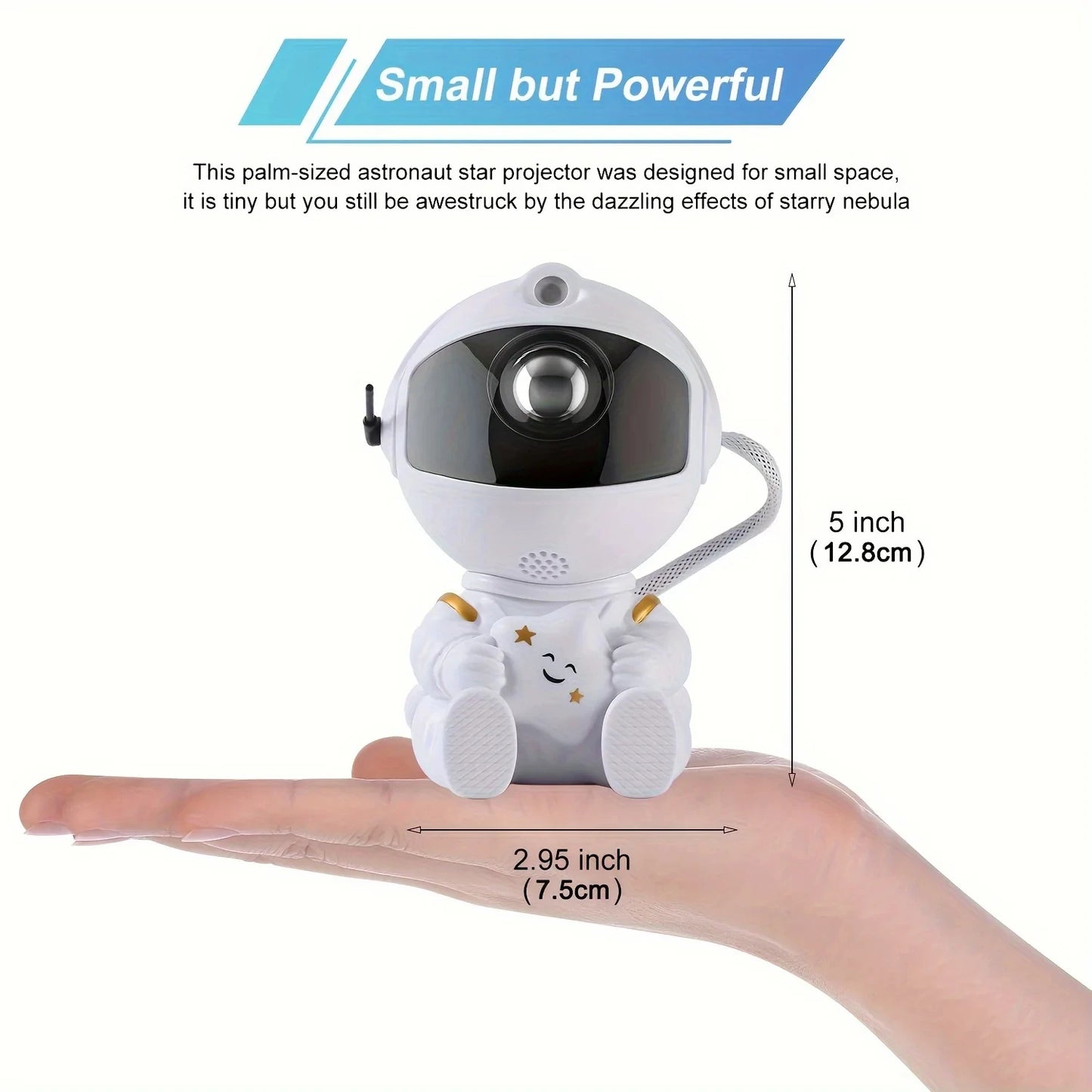 Astronaut Projector Night Light for Kids Bedroom