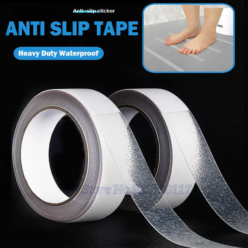 5M Transparent Anti Slip Tape For Stairs And Bathroom