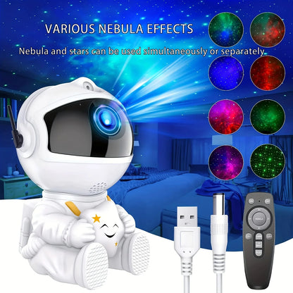 Astronaut Projector Night Light for Kids Bedroom