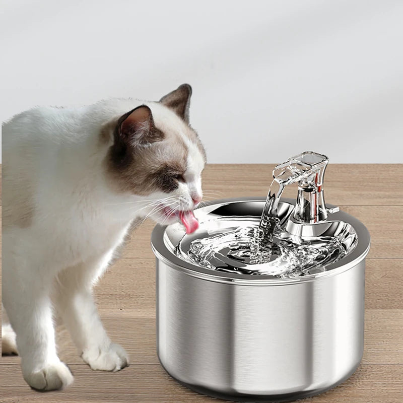 Automatic Smart Pet Water Fountain With Dispenser